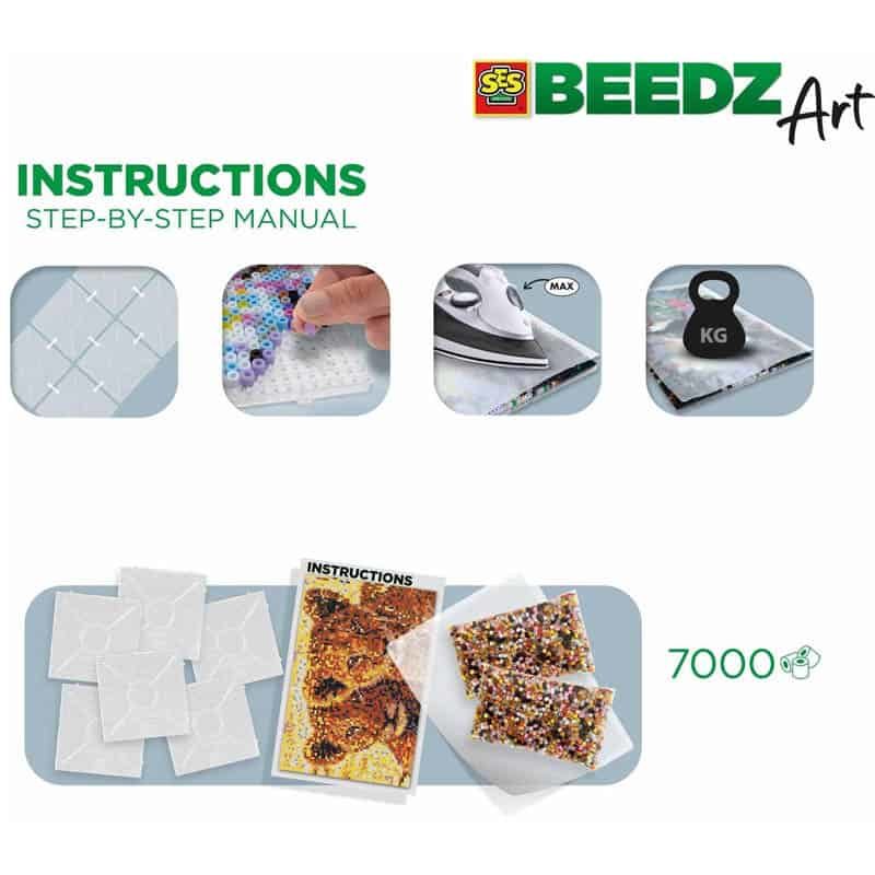 SES Beedz Art Leeuwen welpen - Afbeelding 4
