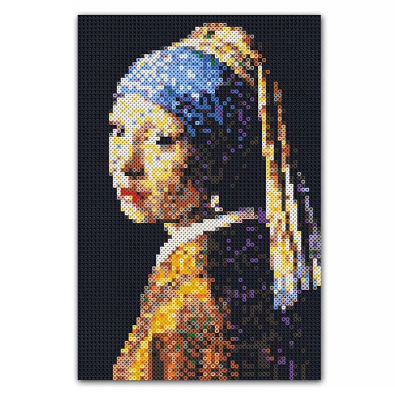 SES Beedz Art Vermeer meisje met de parel - Afbeelding 3