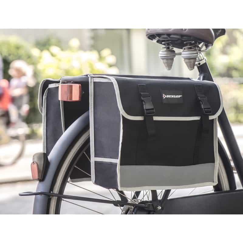 Dunlop dubbele fietstas (30x36x12cm) - Afbeelding 2