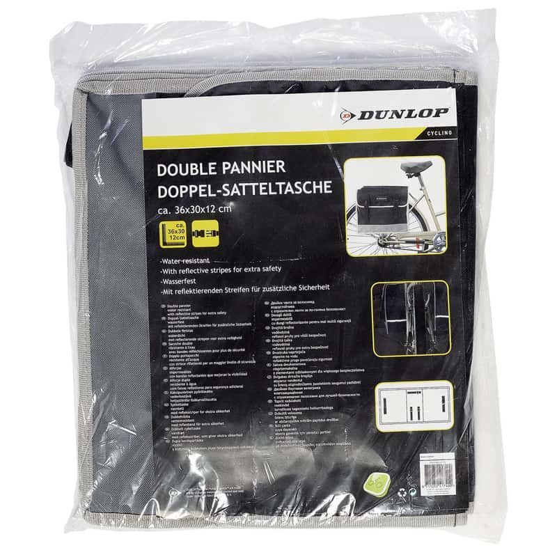 Dunlop dubbele fietstas (30x36x12cm) - Afbeelding 8