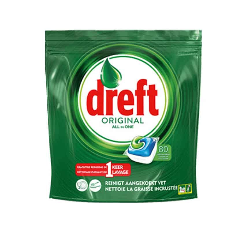 Dreft Caps Original all-in-one 80 st.