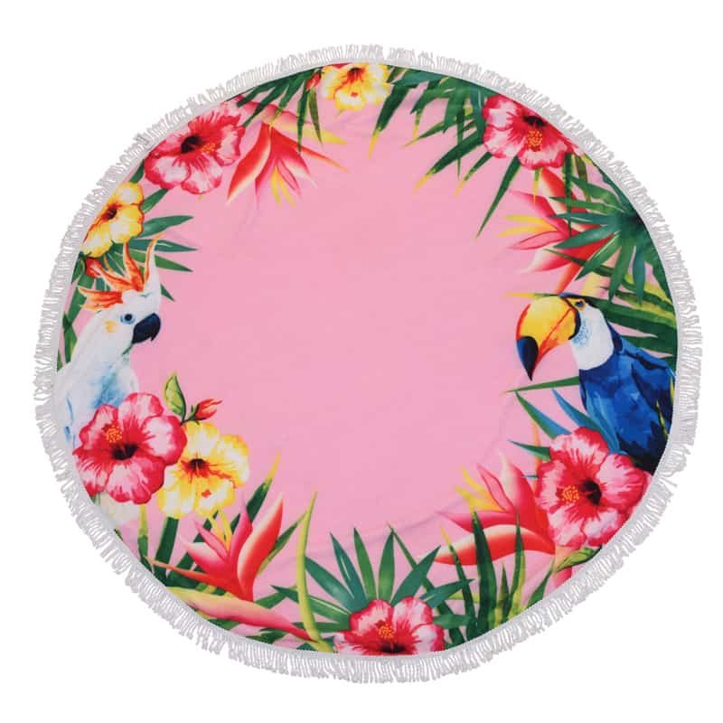 Strandlaken rond 150cm (3 ass.) - Afbeelding 2