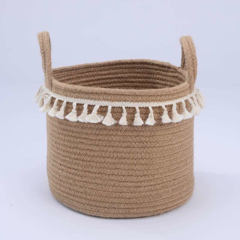 Mand stof (30xH24cm) met handvat