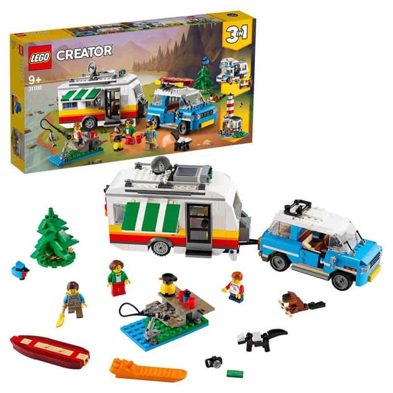 Lego Familievakantie met caravan - Afbeelding 3