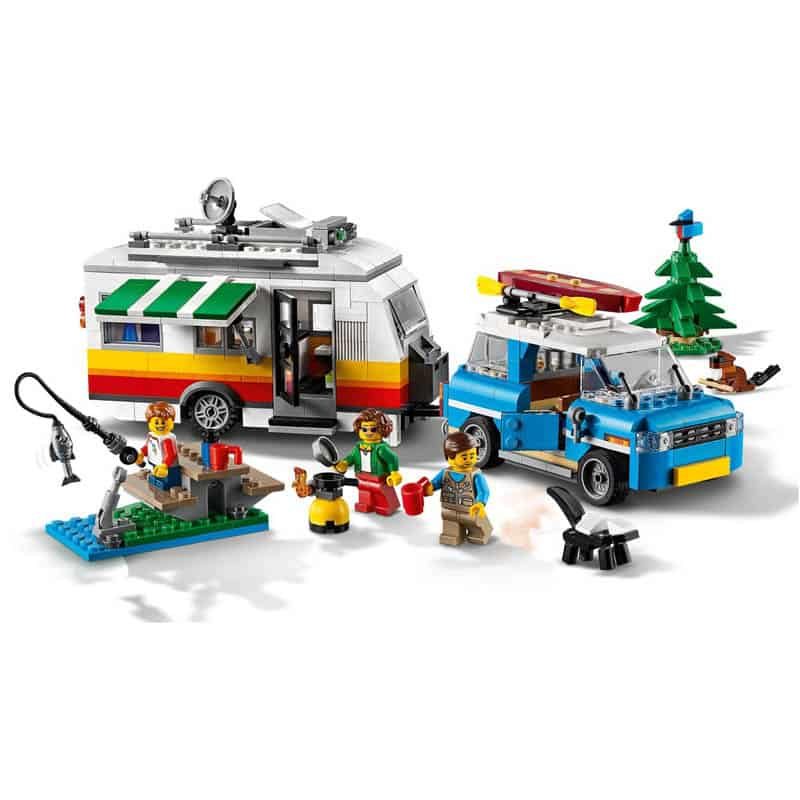 Lego Familievakantie met caravan - Afbeelding 2