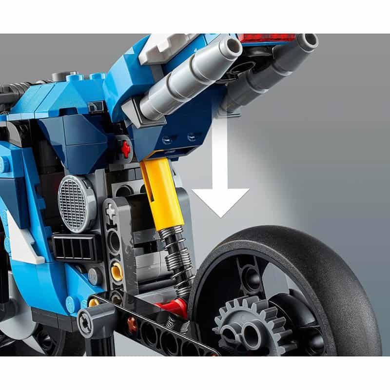 Lego Creator Snelle motor - Afbeelding 5
