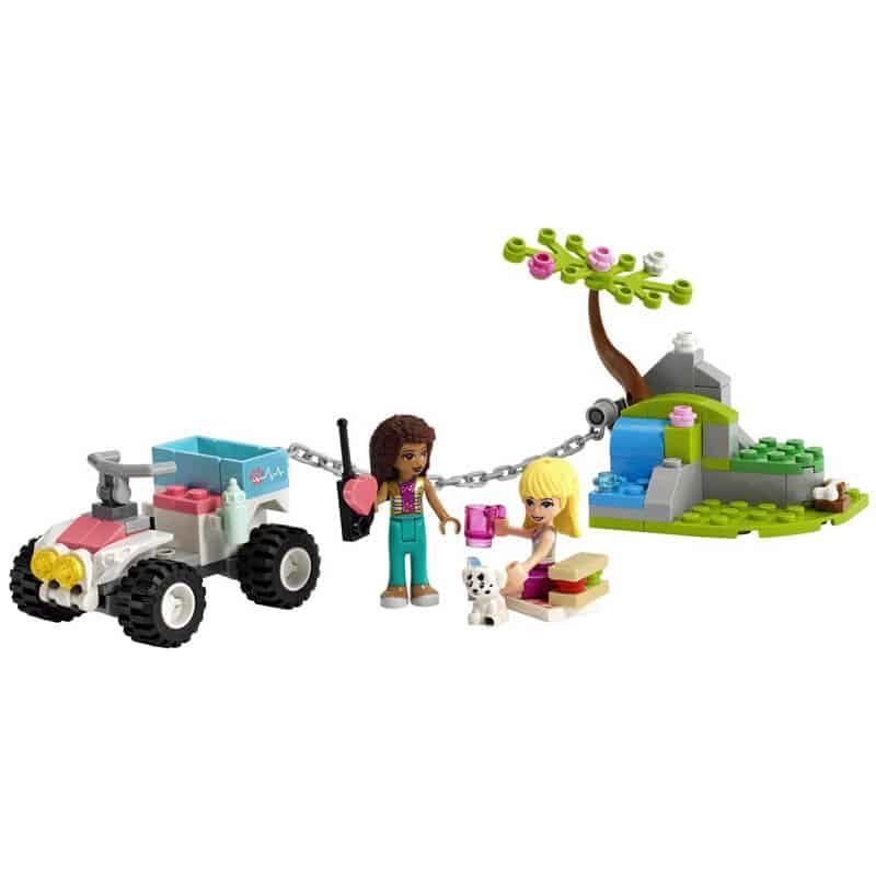 Lego Friends Dierenkliniek reddingsbuggy - Afbeelding 3