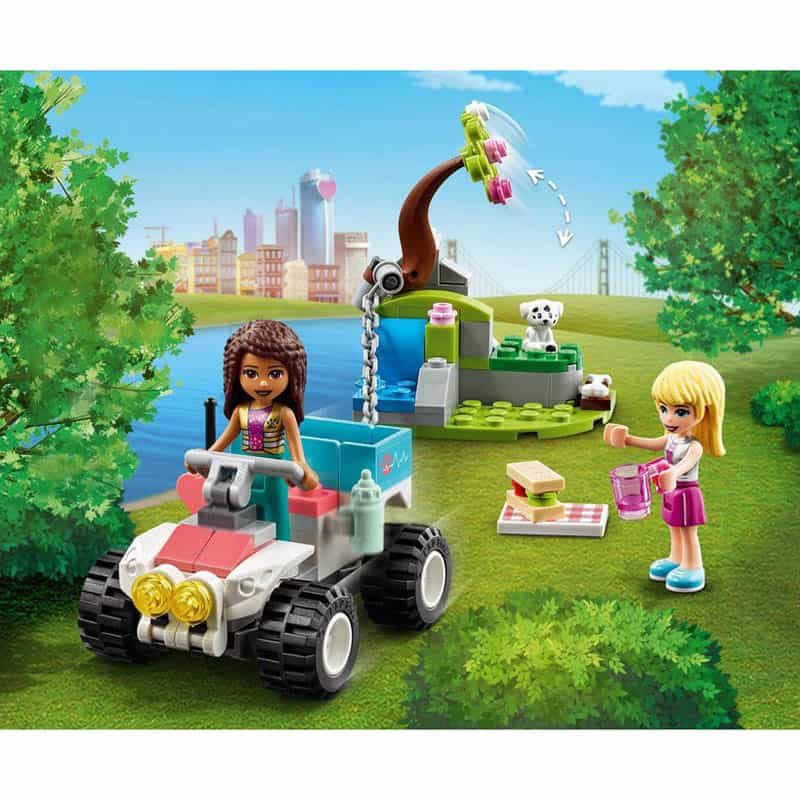 Lego Friends Dierenkliniek reddingsbuggy - Afbeelding 5
