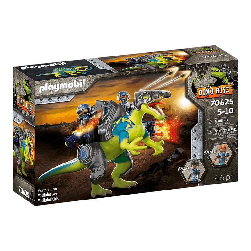 Playmobil® Dino Rise: Spinosaurus: dubbele verdedigingskracht (70625)