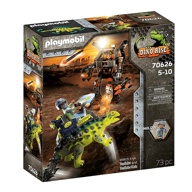 Playmobil® Dino Rise: Saichania: verdediging van de vechtersbazen (70626)