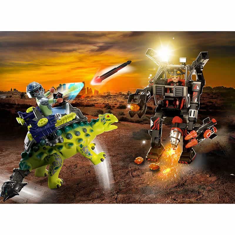 Playmobil® Dino Rise: Saichania: verdediging van de vechtersbazen (70626) - Afbeelding 2