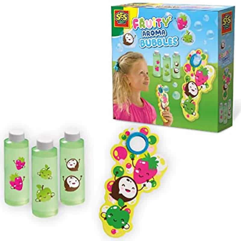 SES Fruitgeur bellenblaas 3x200ml - Afbeelding 2