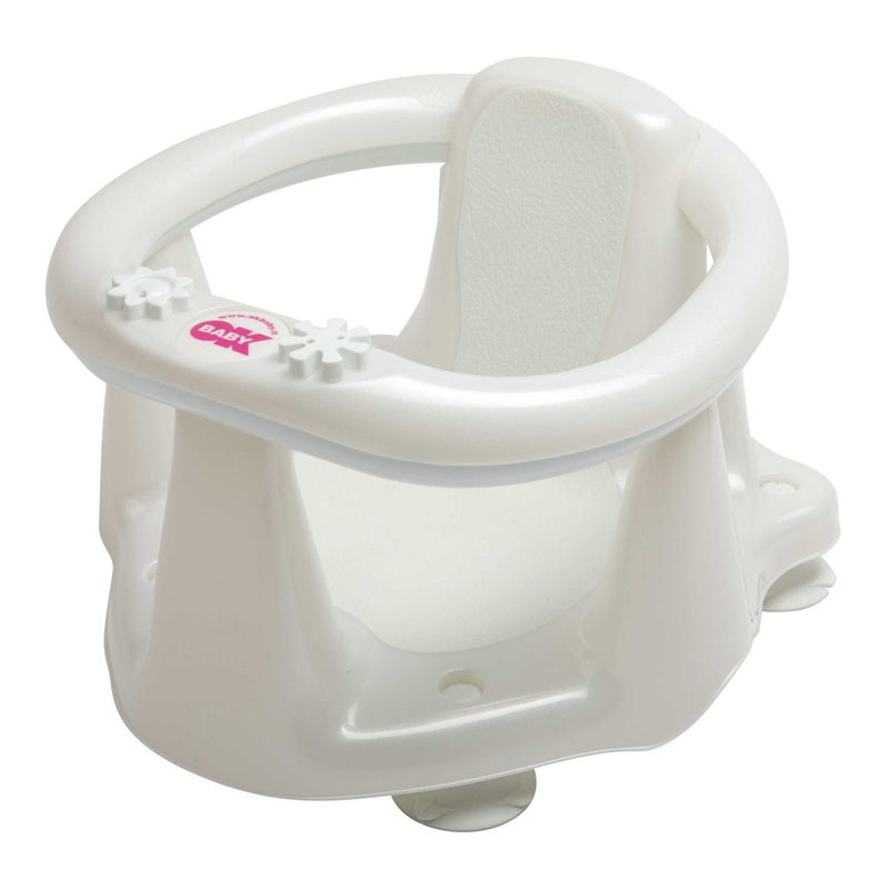 OK Baby Badring flipper (parel wit)
