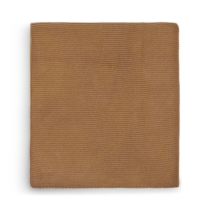 Jollein Deken (100x150cm) caramel ledikant basic knit