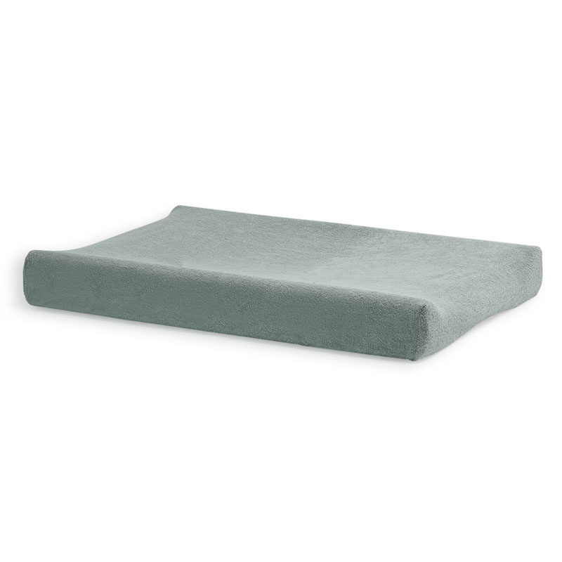 Jollein Waskussenhoes badstof (50x70cm) Ash green