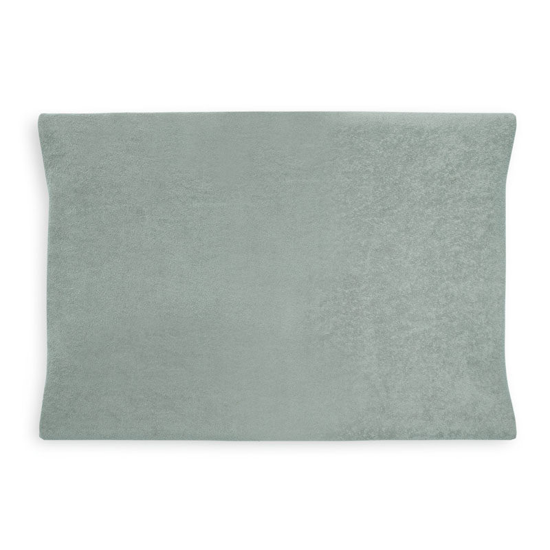 Jollein Waskussenhoes badstof (50x70cm) Ash green - Afbeelding 2
