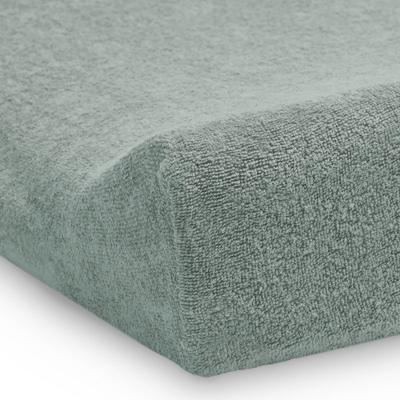 Jollein Waskussenhoes badstof (50x70cm) Ash green - Afbeelding 3