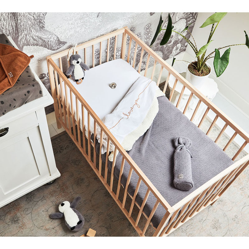 Jollein Laken bed I Love You - Caramel - Afbeelding 4