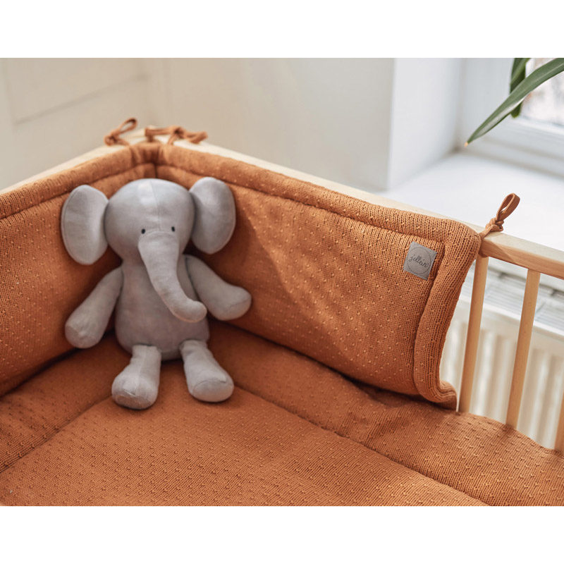 Jollein bed/boxbumper caramel (180x35cm) - Afbeelding 5