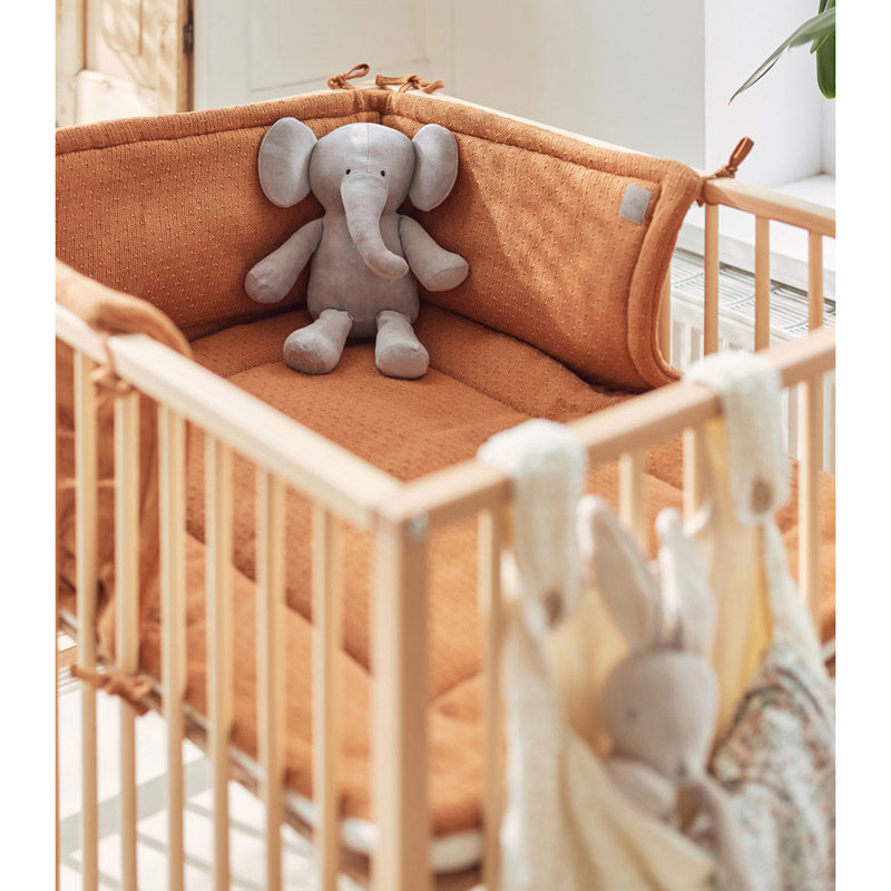 Jollein bed/boxbumper caramel (180x35cm) - Afbeelding 2