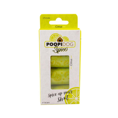 Duvo+ poepzakjes (4x10 stuks) Spice limoen