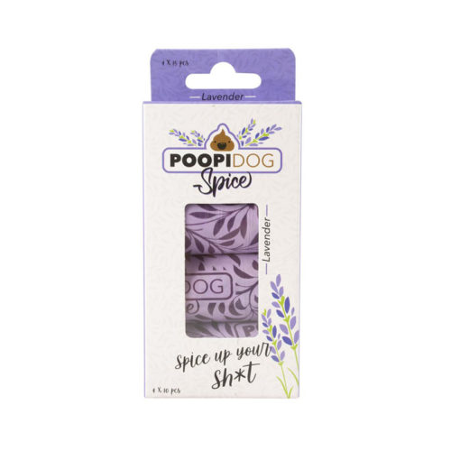 Duvo+ poepzakjes (4x10 stuks) Spice lavendel