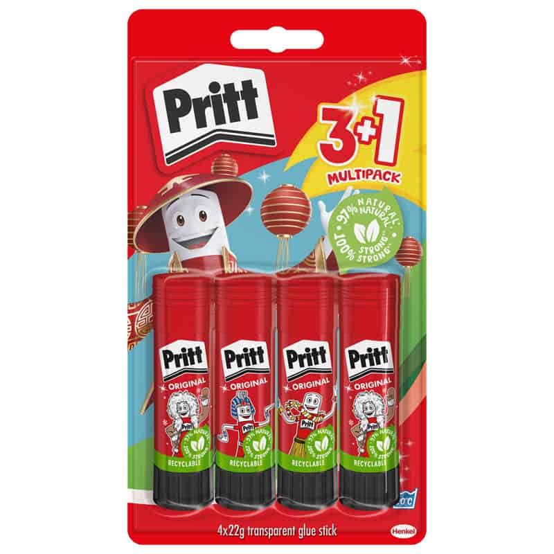Pritt stick Multipack (3+1 GRATIS)