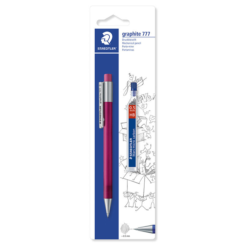 Staedtler Vulpotlood 0.5 + minnen