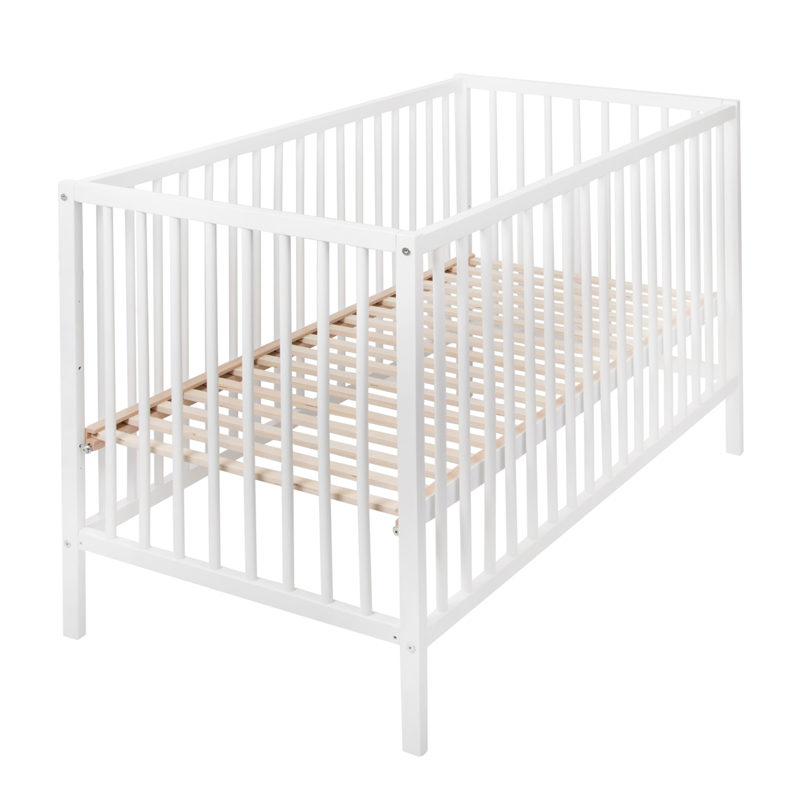 Quax Bed in beuk (wit)
