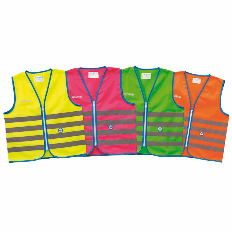 WOWOW Fun Jacket rits 4 -6 jr geel S - Afbeelding 3