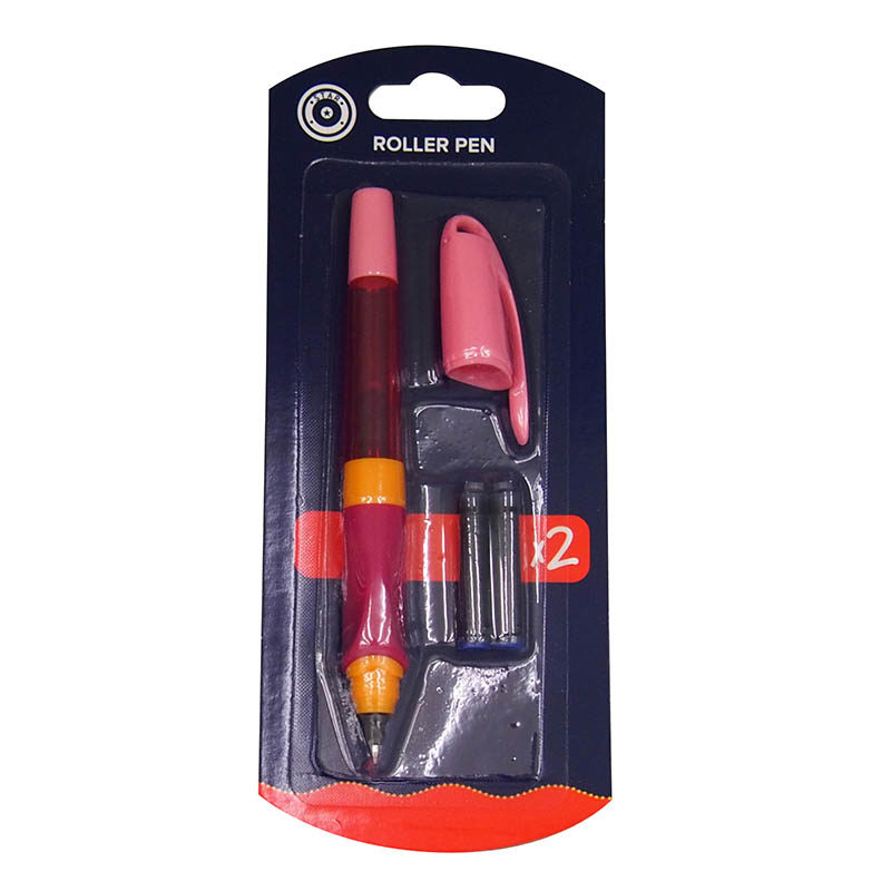 Rollerpen blauwe inkt (2 stuks) - Afbeelding 2