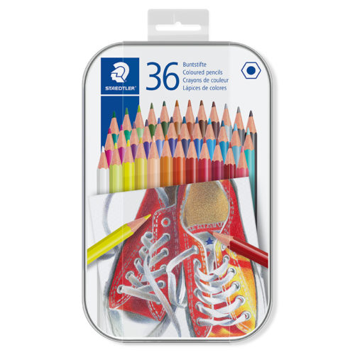 Staedtler Kleurpotloden (36 stuks) metalen etui