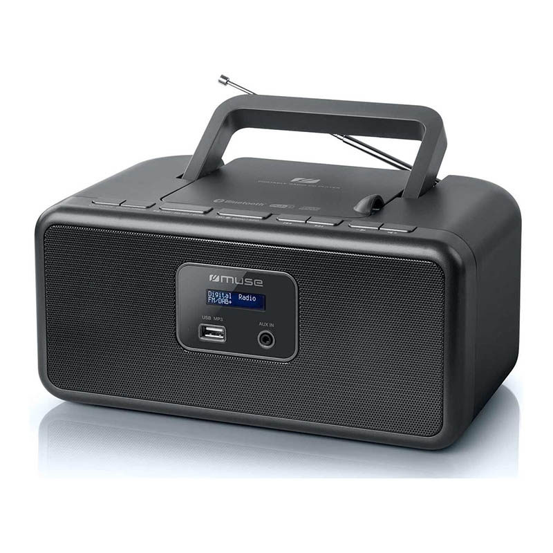 Muse M-32 DB DAB+/FM Radio CD-speler zwart