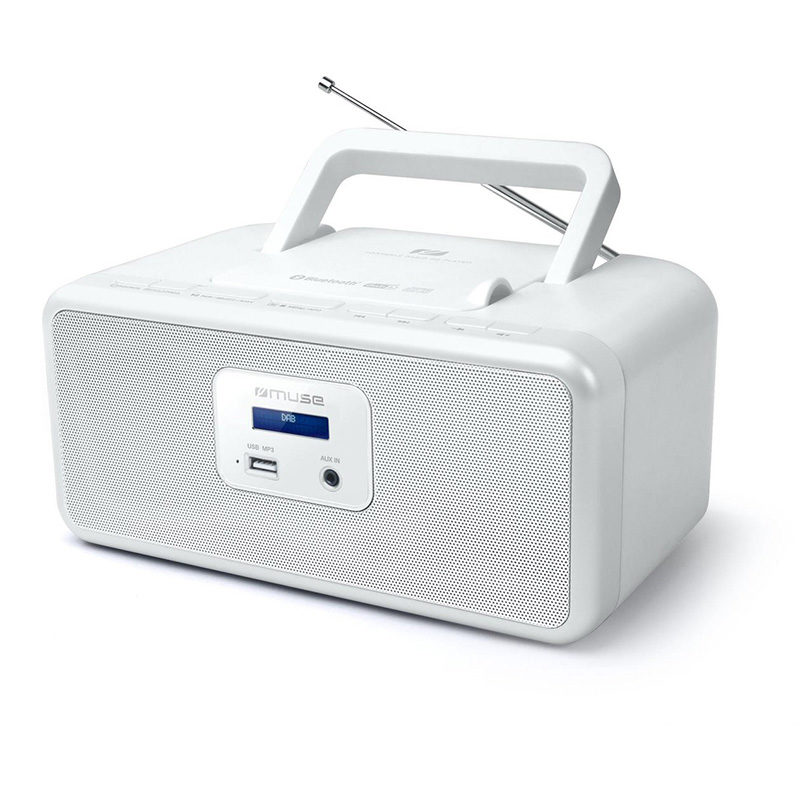Muse M-32 DB DAB+/FM Radio CD-speler wit