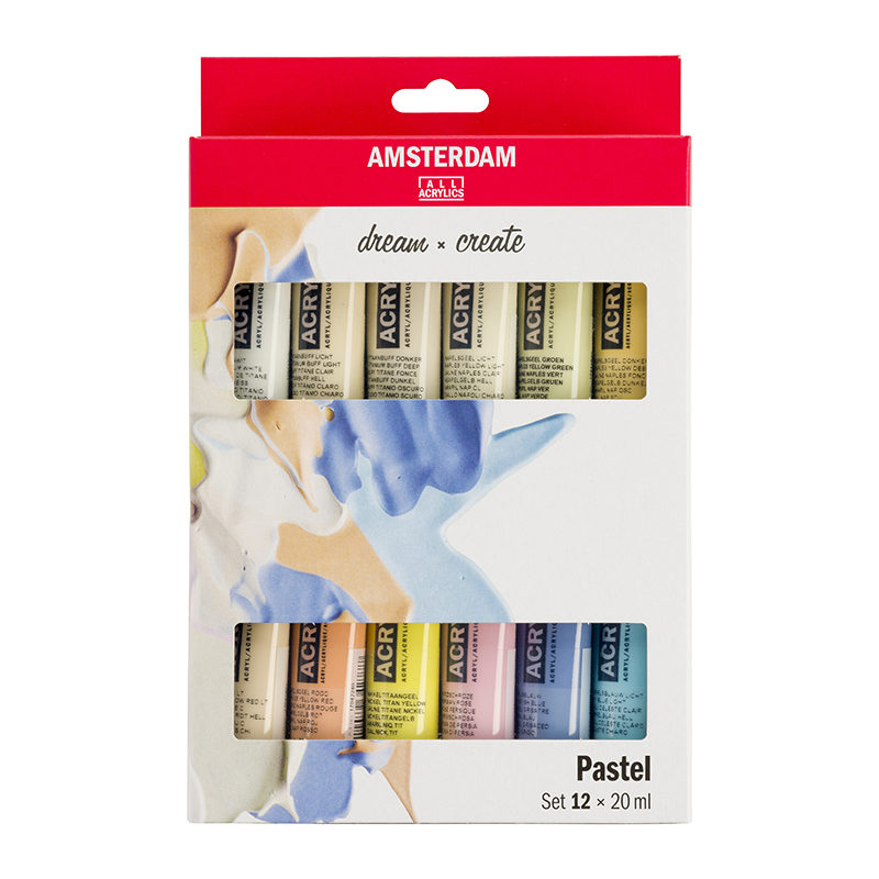 Talens Amsterdam acryl (12x 20ml) Pastel