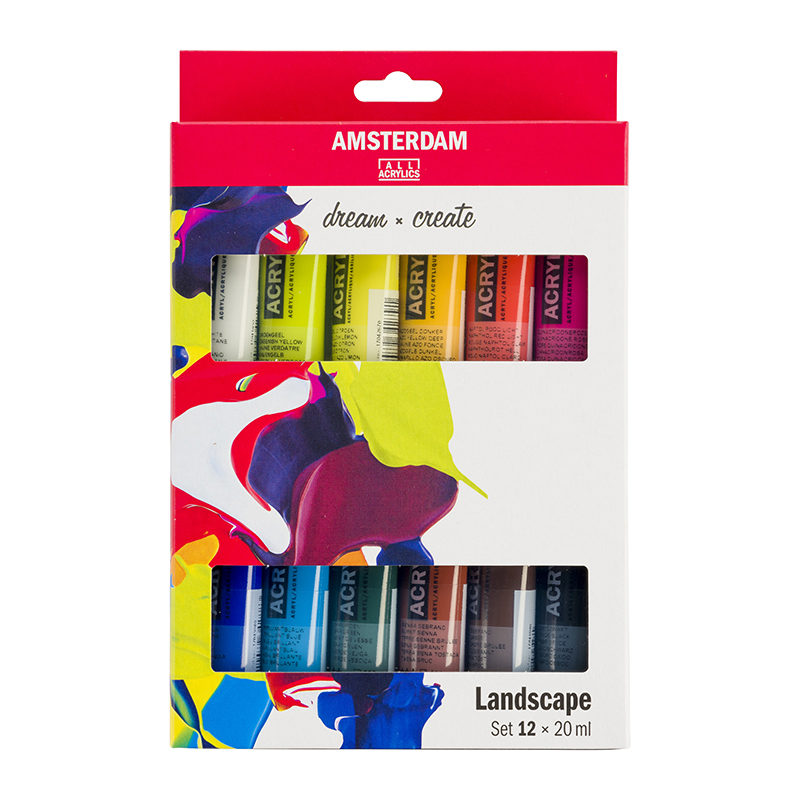 Talens Amsterdam acryl (12x 20ml) Landscape