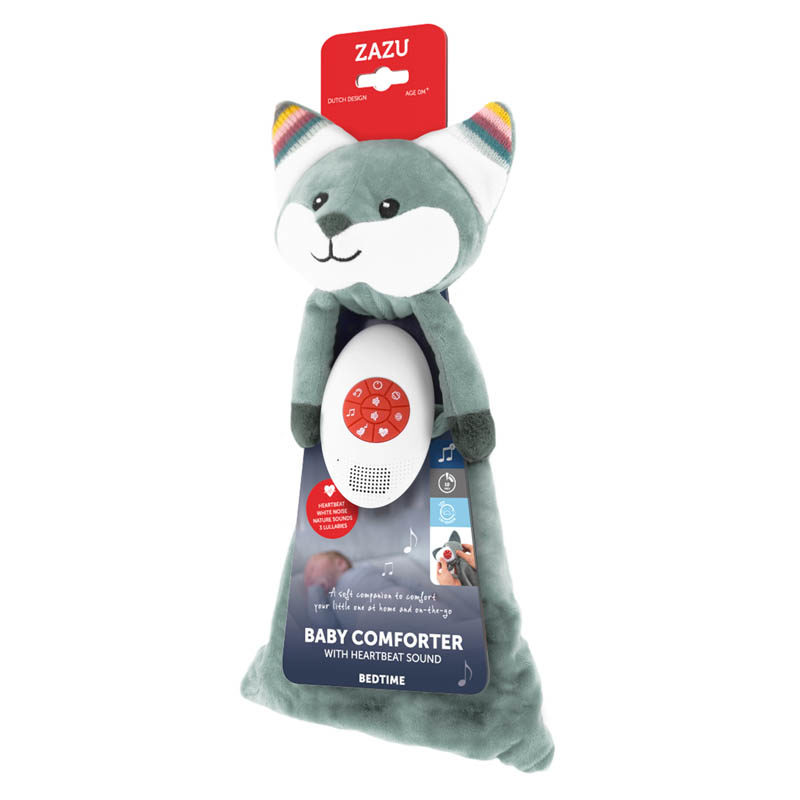 ZAZU Knuffeldoek blauw vos - Afbeelding 11