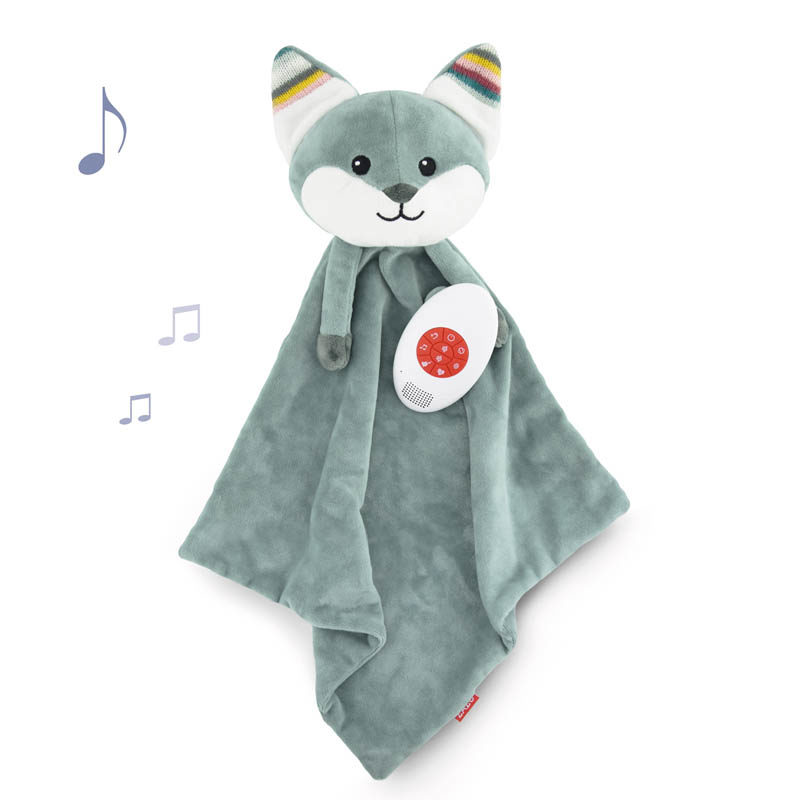 ZAZU Knuffeldoek blauw vos