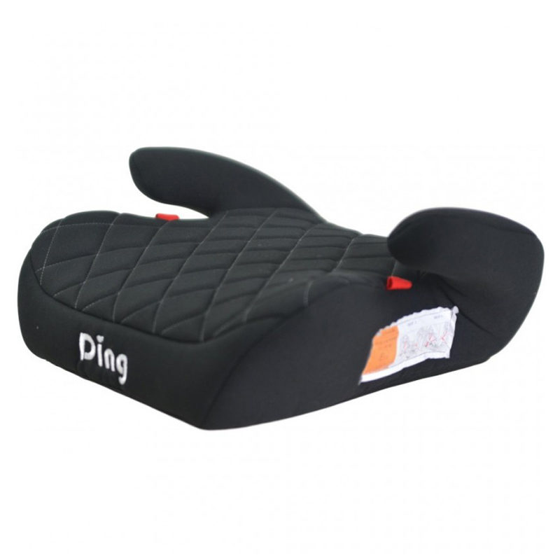 DING Booster Seat zwart (groep 2/3, 15-36kg) - Afbeelding 2
