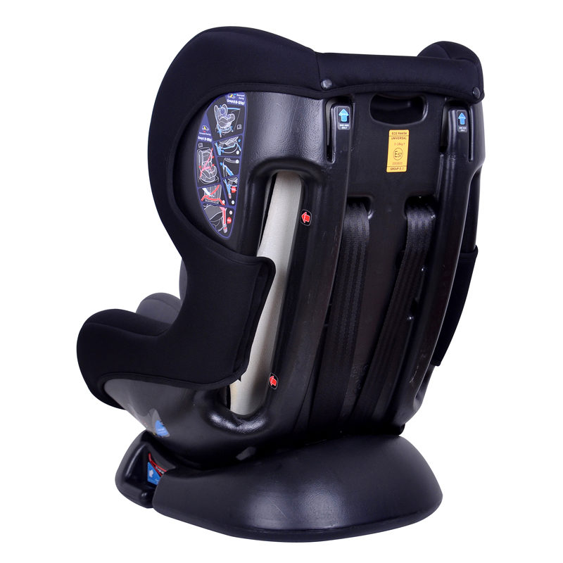 DING Autostoel Dano zwart grijs (groep 1, 0-18kg) - Afbeelding 6