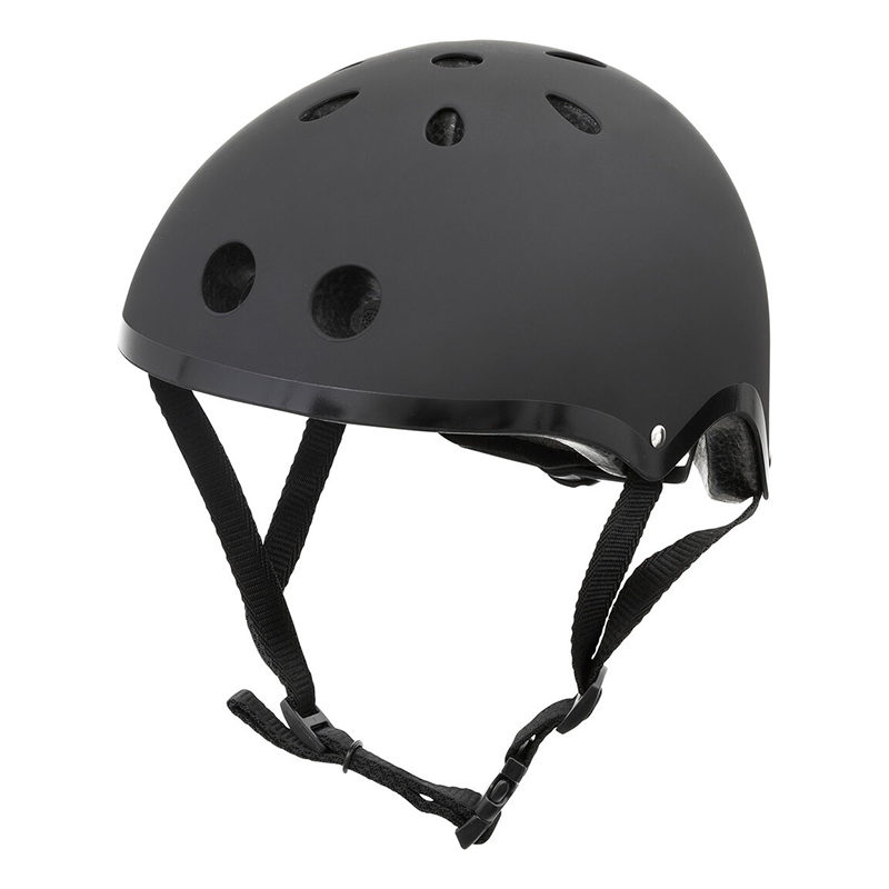 Maxxus Kinderhelm Black (53-58cm) met LED-licht