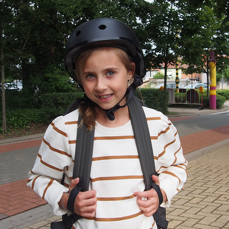 Maxxus Kinderhelm Black (53-58cm) met LED-licht - Afbeelding 5