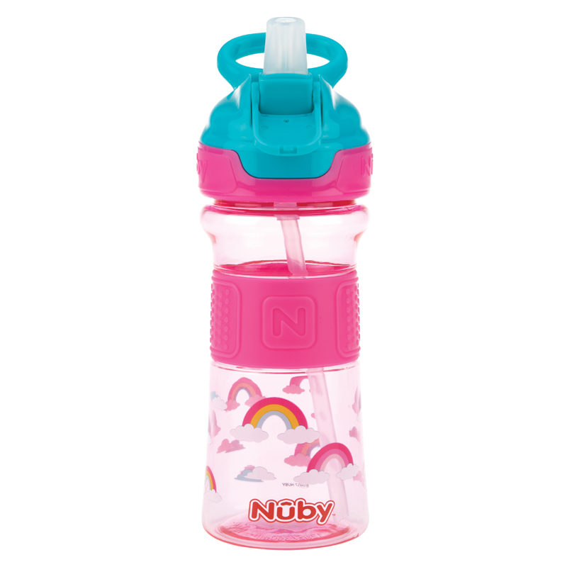 Nuby Drinkfles Pink (360ml) met tuit