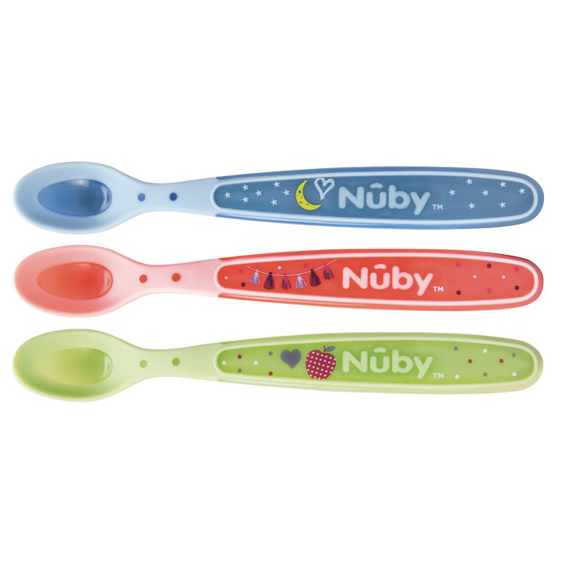 Nuby Warmtegevoelige lepeltjes 2p