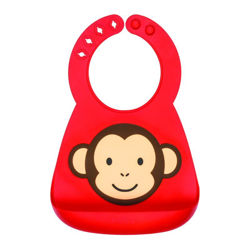 Nuby Silicone slab met diertjes - Afbeelding 2