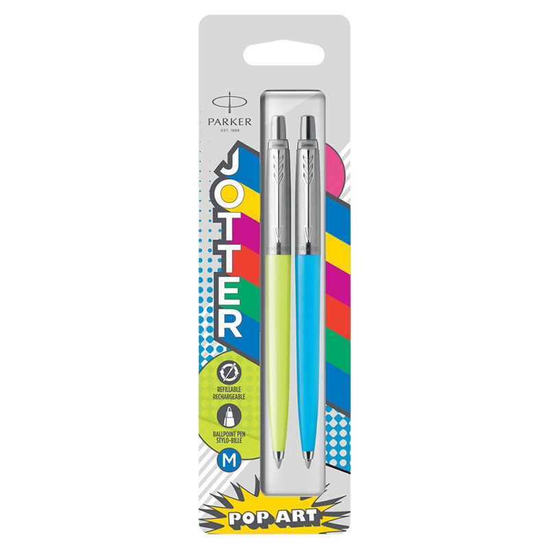 Parker Jotter 60's Duo 1 M - lime/sky blue