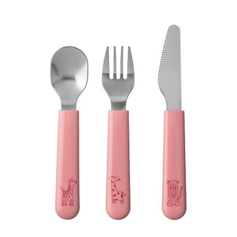 Mepal Kinderbestekset deep pink