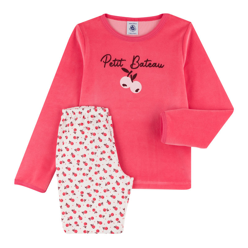 Petit Bateau Pyjama Nature meisjes (3-10j)