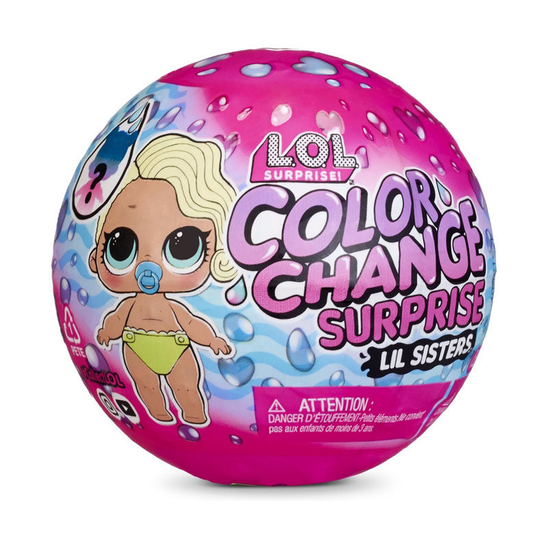 L.O.L. Surprise! Color Change Lil Sisters bal (minipop) - Afbeelding 9