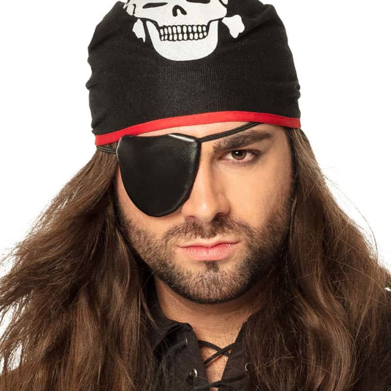 Bandana Piraat Thomas met ooglap